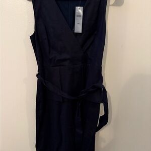 Ann Taylor Midnight Blue Midi Dress